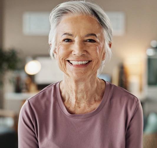 happy patients after dental implants treatment